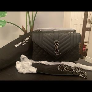 YSL black purse